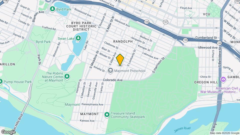 1108 Sumpter St Map and Location Details