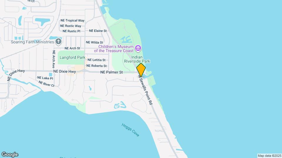453 NE Indian River Dr Map and Location Details