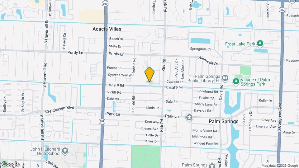 308 Village Green Cir W Mapa y Detalles de la Ubicación