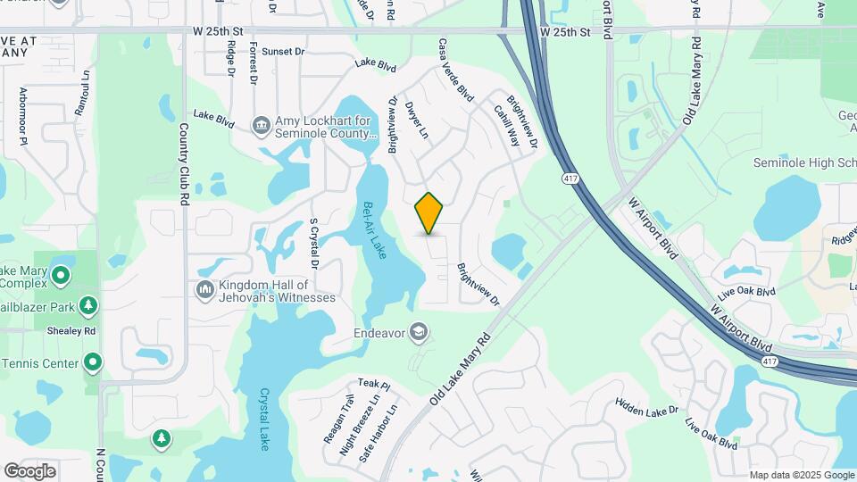1150 Vineland Pl Map and Location Details