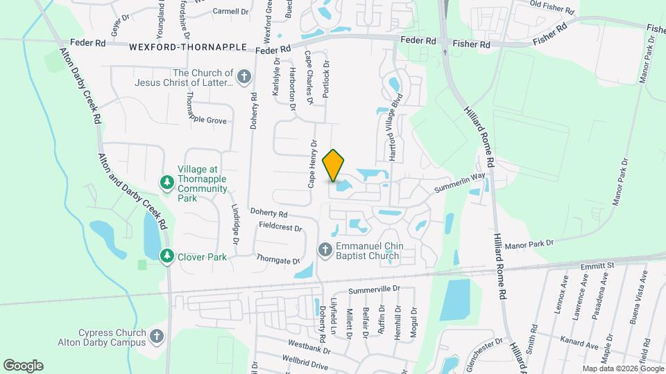 5636 Cypress Chase Map and Location Details