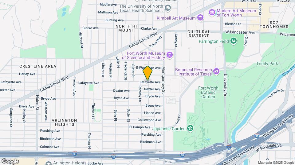 3703 Lafayette Ave Map and Location Details
