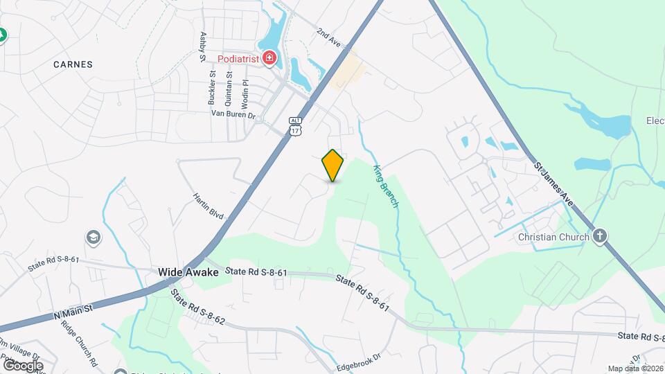 275 Dunning Rd Map and Location Details