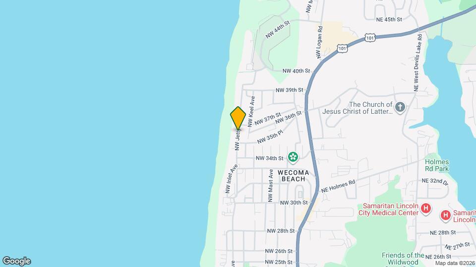 3550 NW Jetty Ave Map and Location Details