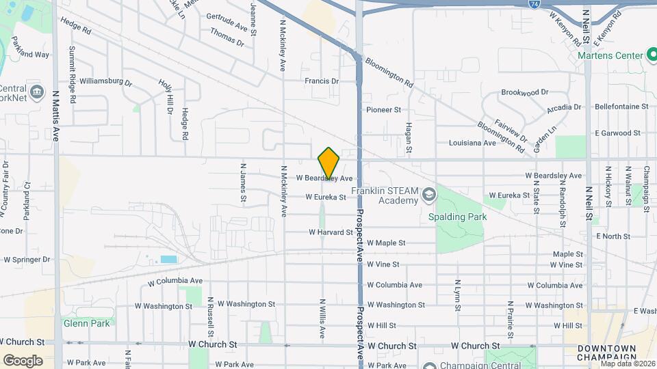 919 W Beardsley Ave Map and Location Details