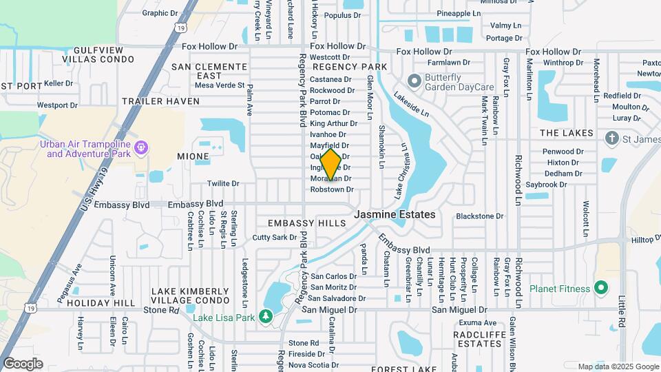 7301 Robstown Dr Map and Location Details