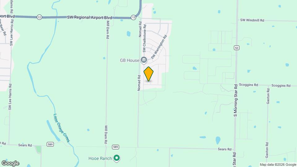 6904 SW Pilgrim Rd Map and Location Details