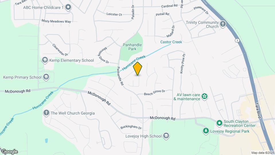 11039 Shadow Creek Terrace Mapa y Detalles de la Ubicación