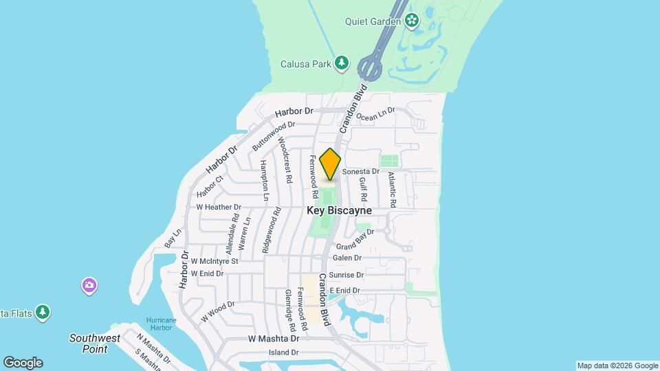 276 Crandon Blvd Map and Location Details