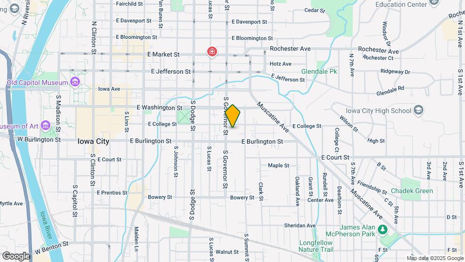 917 E College St Map and Location Details