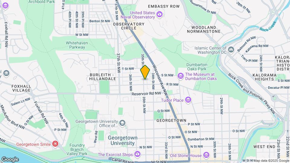 1711 35th St NW Map and Location Details