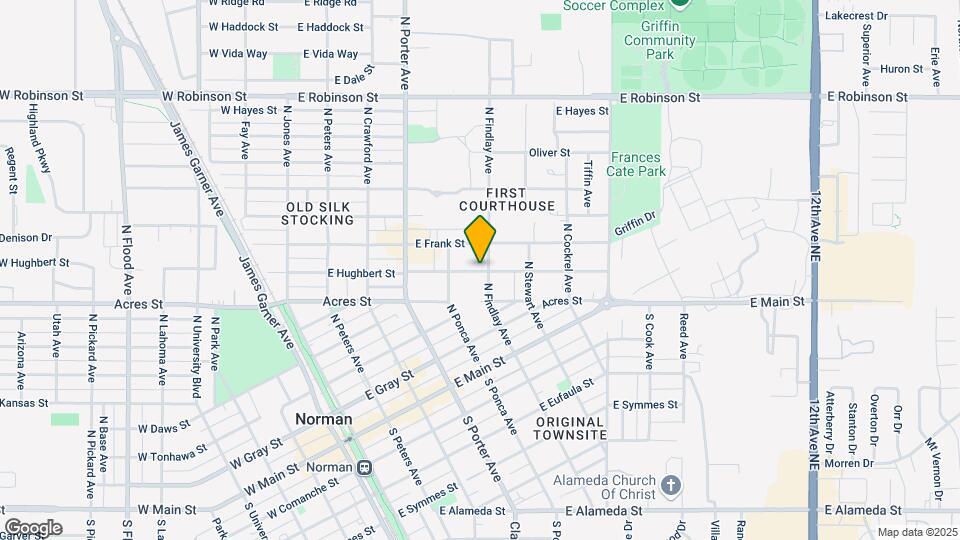 525 E Hughbert St Map and Location Details