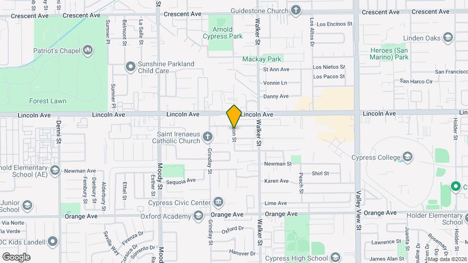 9089 Watson St Map and Location Details