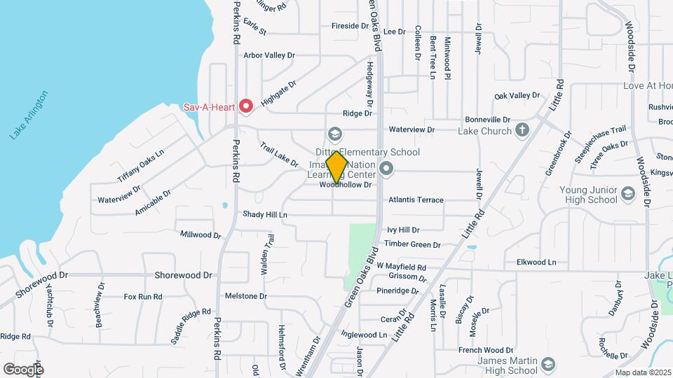 5622 Woodhollow Dr Map and Location Details