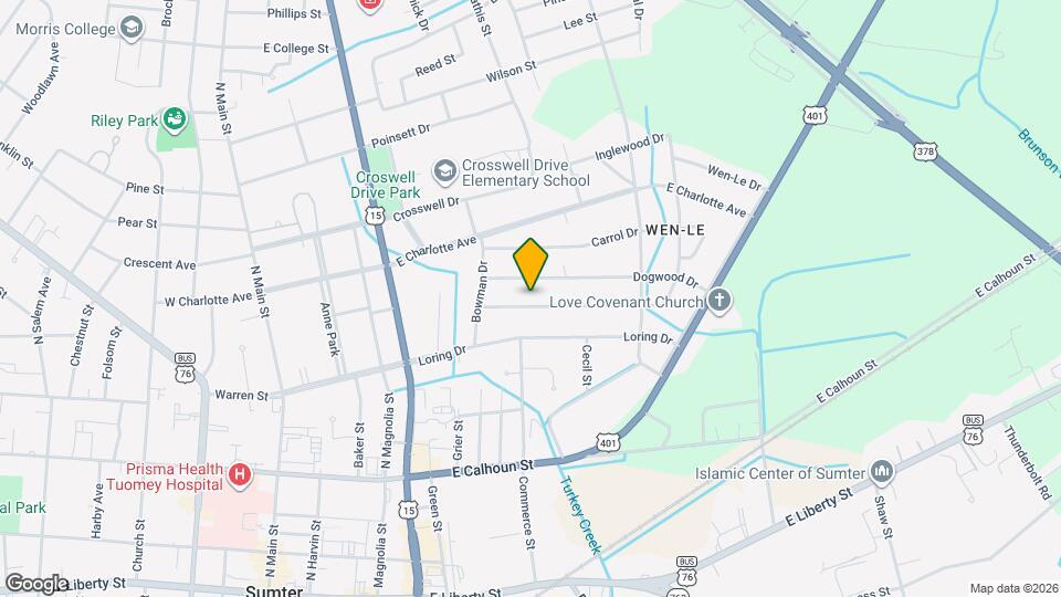 423 Robney Dr Map and Location Details