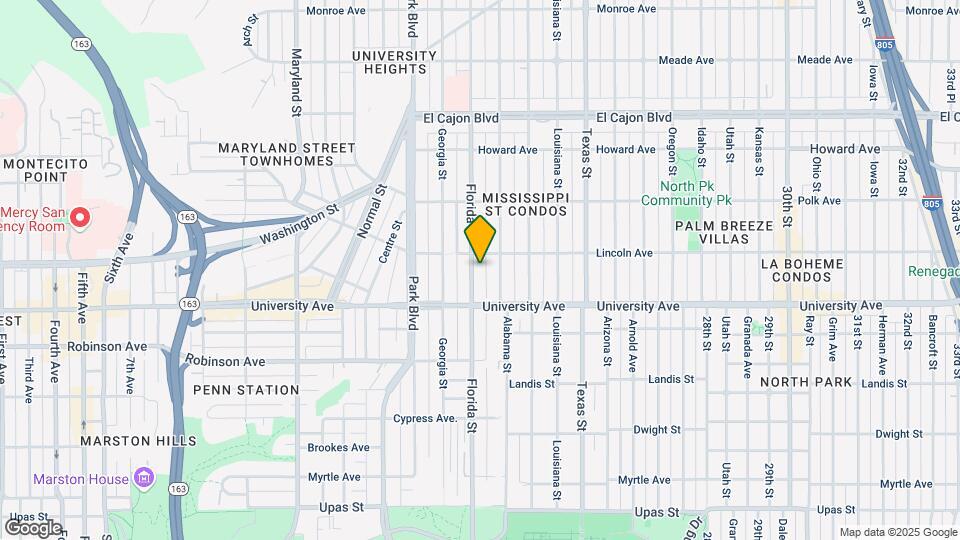 3967 Florida St Map and Location Details