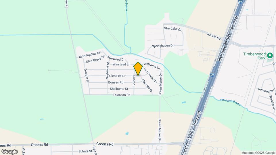 6110 Glen Lee Dr Map and Location Details