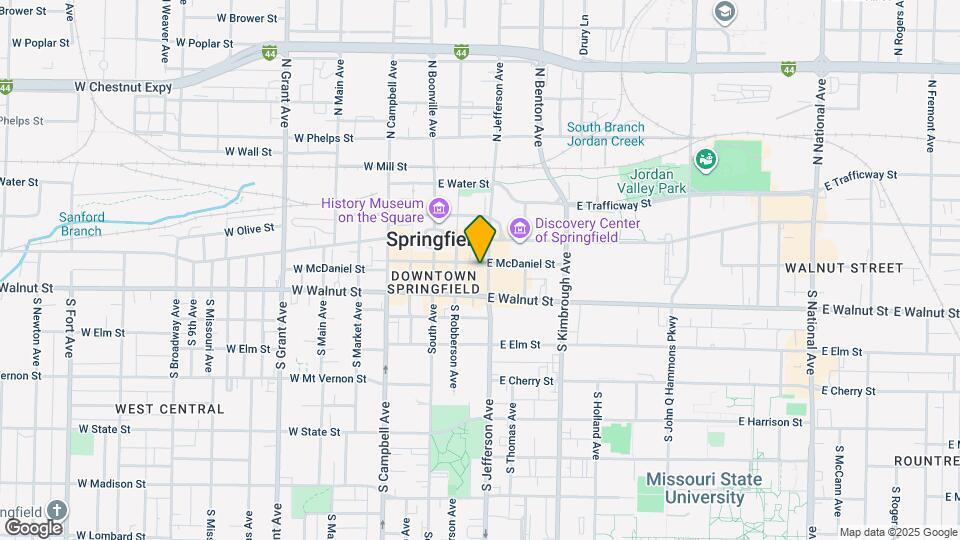 309 S Jefferson Ave Map and Location Details