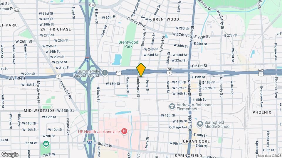 460 W 19th St Map and Location Details