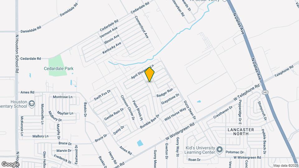 3112 Amber Waves Ln Map and Location Details