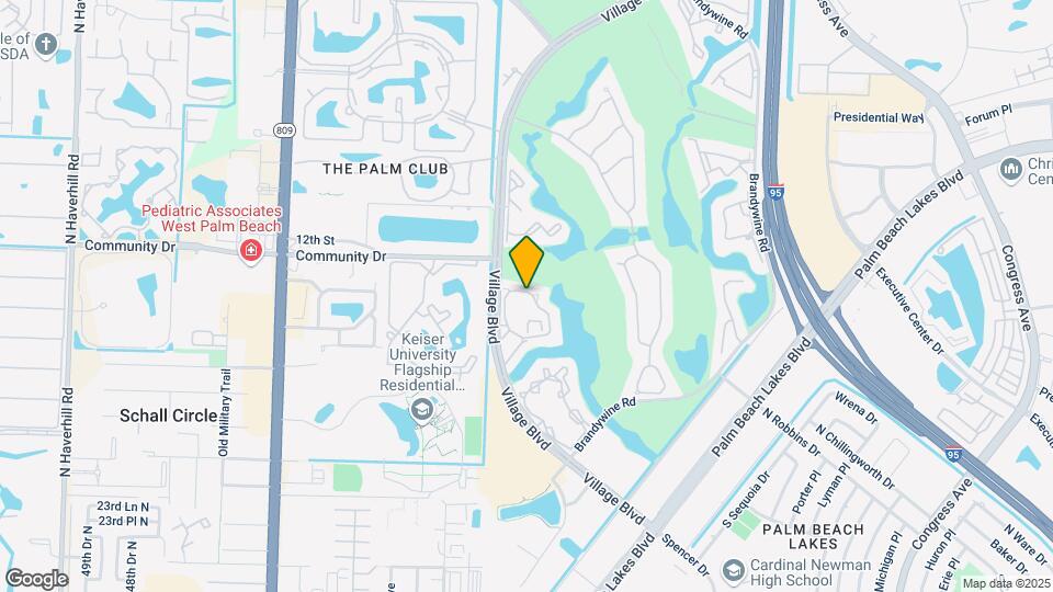 18201 Glenmoor Dr Map and Location Details