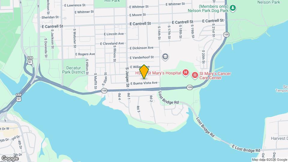 1408 E Buena Vista Ave Map and Location Details