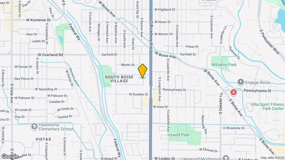 2013 S Denver Ave Map and Location Details