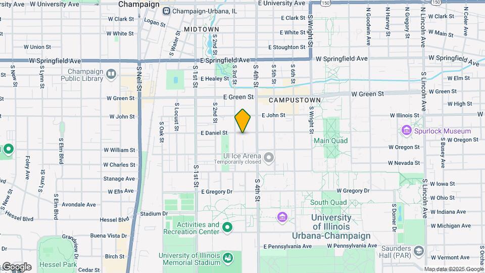 305 Daniel | Student Housing Map and Location Details