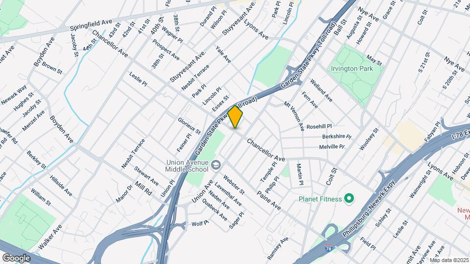30 Rutgers St, Unit 203 Map and Location Details