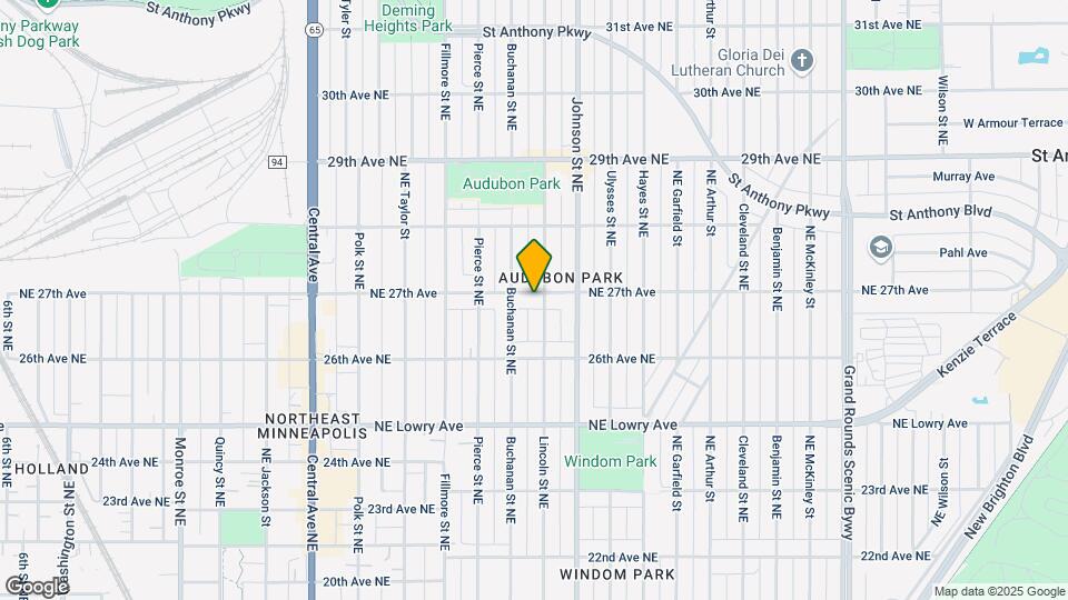 1416 NE 27th Ave Map and Location Details