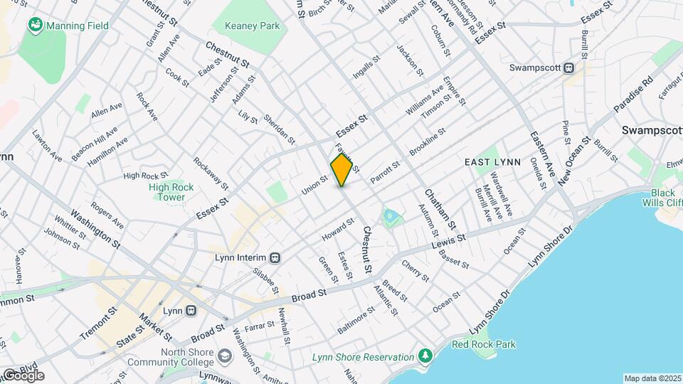 126 Chestnut St Map and Location Details