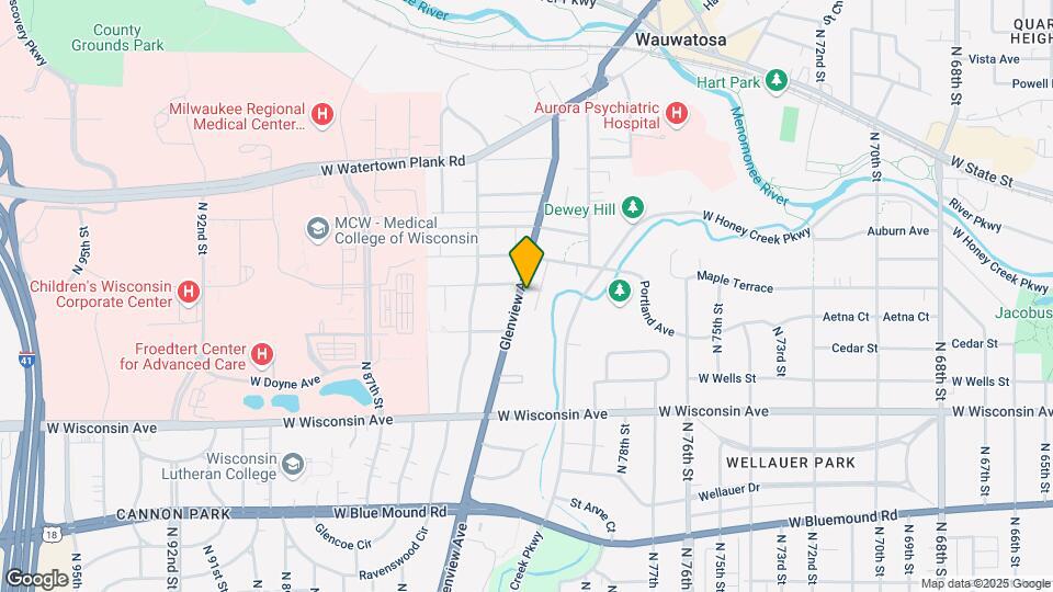 950 N Glenview Ave Mapa y Detalles de la Ubicación