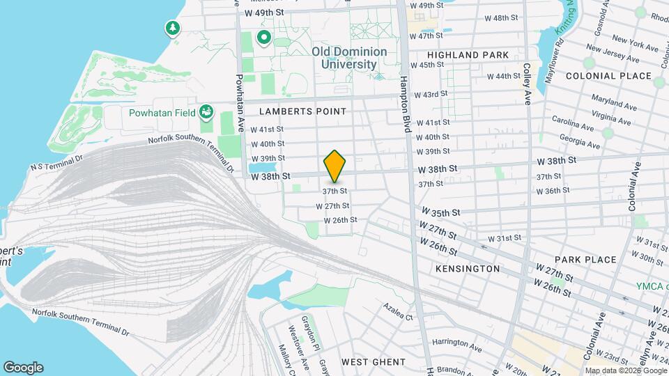 1328 37th St Map and Location Details