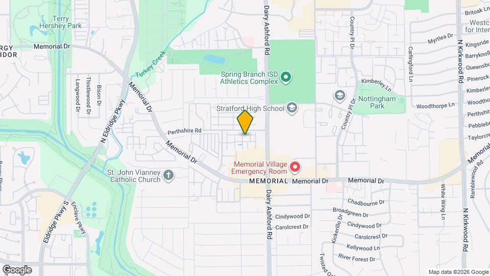 14647 Perthshire Rd Map and Location Details