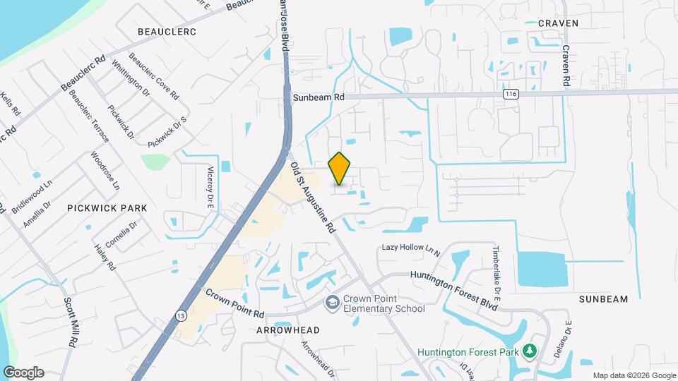 9783 Summer Grove Way W Map and Location Details