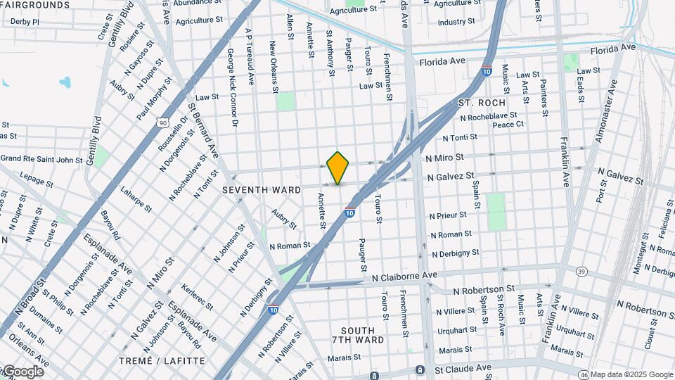 2028 St Anthony St-Unit -Ebony Ballard Map and Location Details