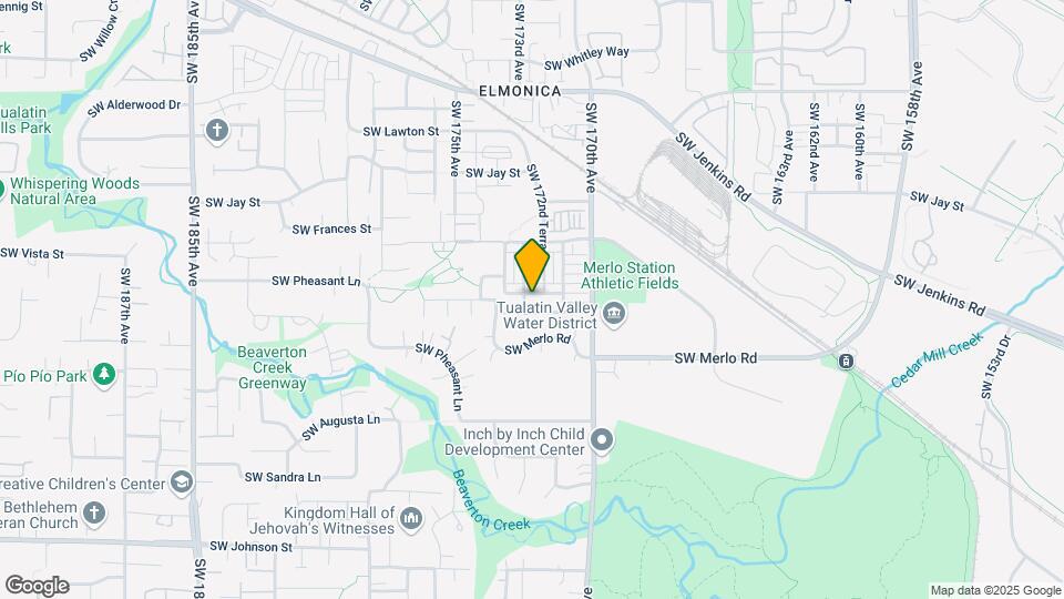 17234 SW Pleasanton Ln Map and Location Details