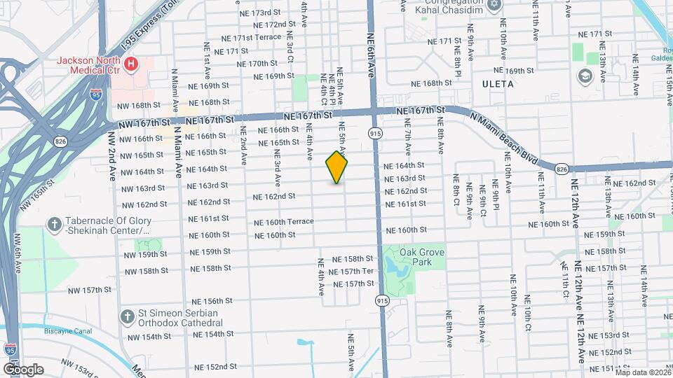 471 NE 162nd St Mapa y Detalles de la Ubicación