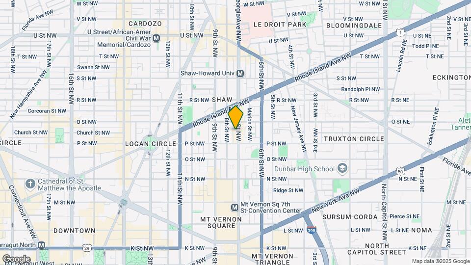 1550 7th St NW Map and Location Details