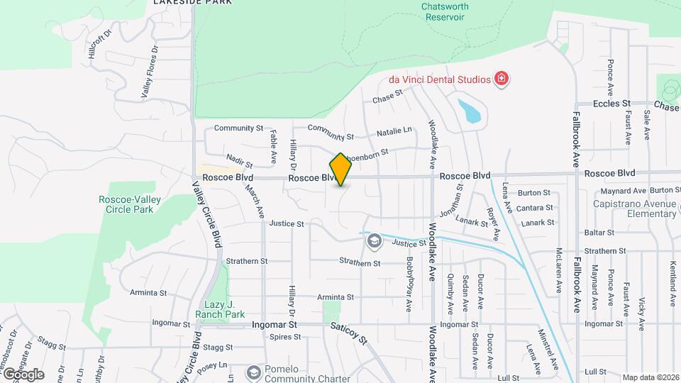 8201 Clemens Ave Mapa y Detalles de la Ubicación