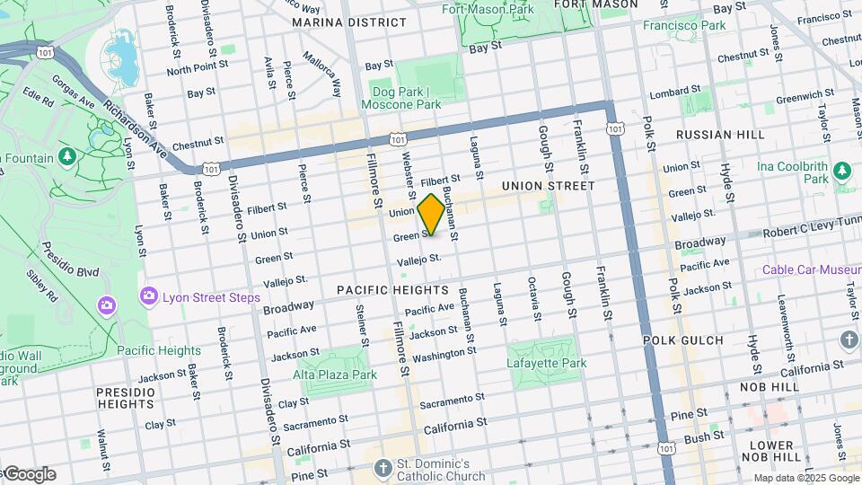 2067 Green St Map and Location Details