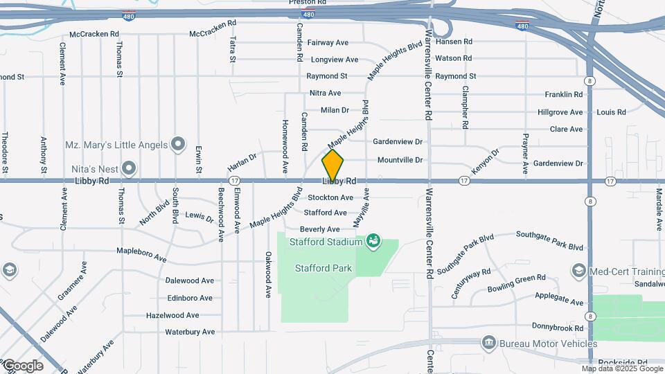 19512 Libby Rd Map and Location Details