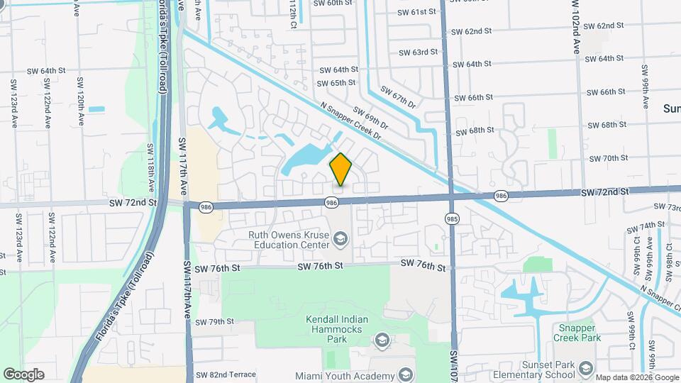 7140 SW 111th Ct Map and Location Details