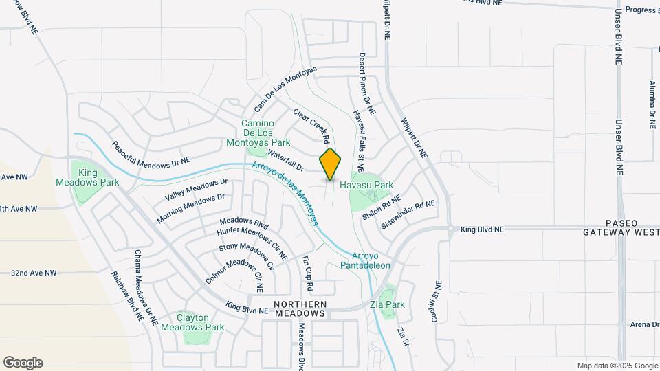 3536 Clear Creek Pl Mapa y Detalles de la Ubicación