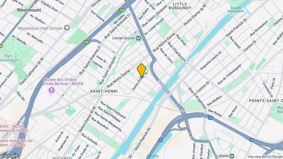 185 Bourget Rue Map and Location Details