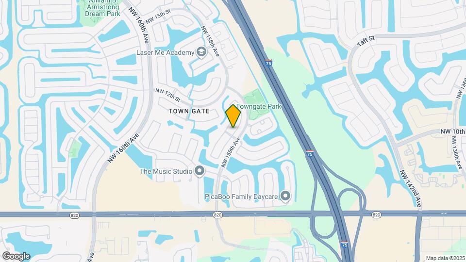 724 NW 155th Terrace Map and Location Details