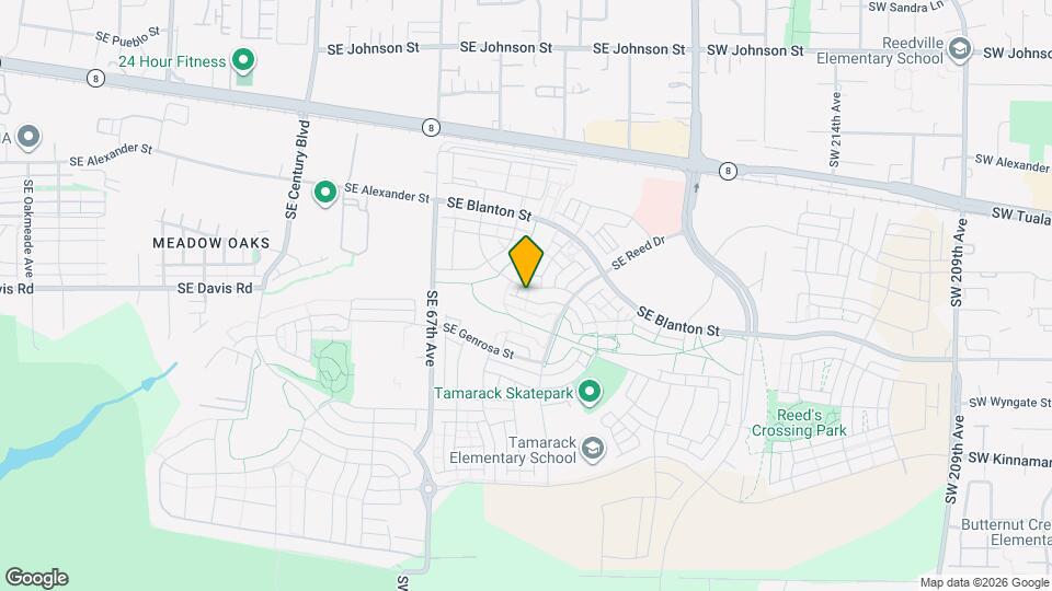 7064 SE Chinquapin Dr Map and Location Details