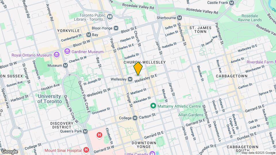 50-3050 Wellesley St E Map and Location Details