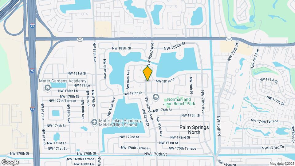 17911 NW 82nd Ave Mapa y Detalles de la Ubicación