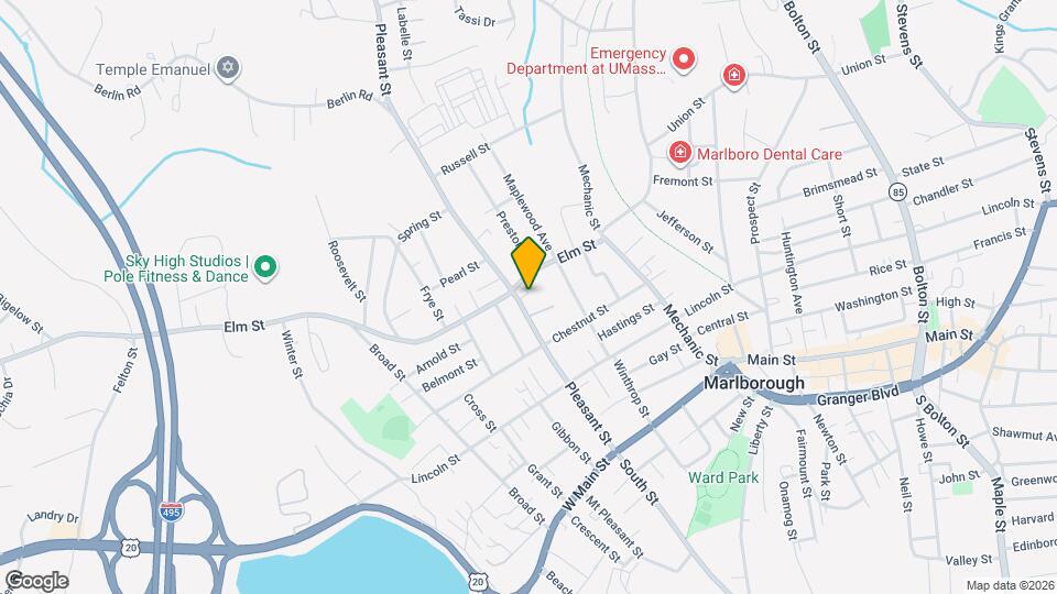 145 Pleasant St, Unit 106 A Mapa y Detalles de la Ubicación